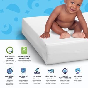 Moonlight Slumber Dual Sided Baby Crib Mattress